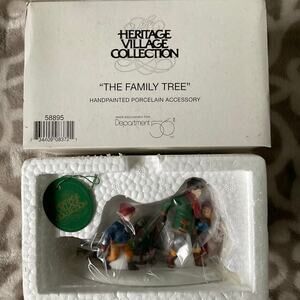The family tree department 56 Heritage Village collection new unused